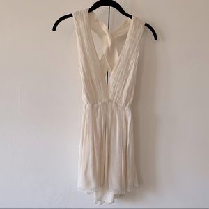 Alice and Olivia Ivory Top